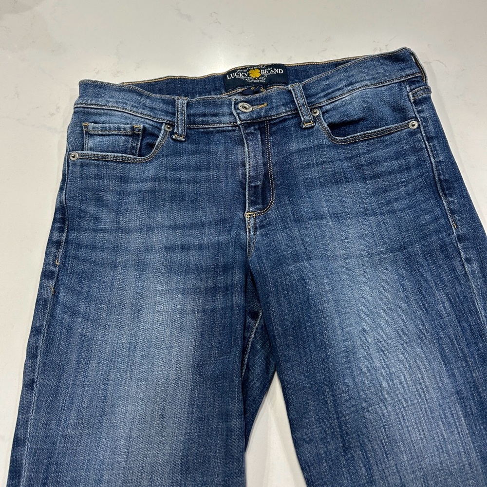 Lucky Sweet Straight Stretch Denim Jeans - Picture 5 of 10